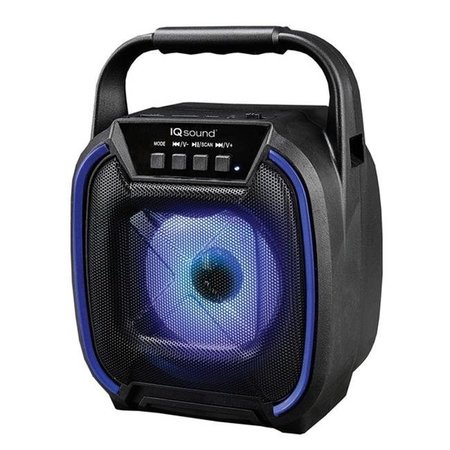 SUPERSONIC Supersonic RA53867 4 in. Portable Bluetooth Speaker; Blue RA53867